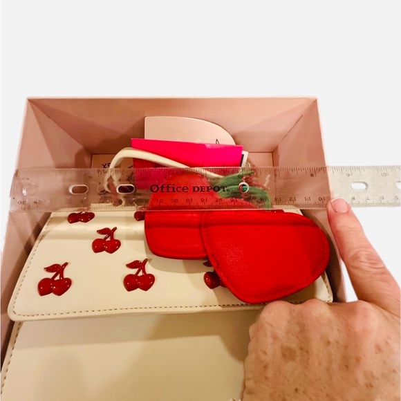 š RARE Betsey Johnson Cherry Heart Bag NWT Boxed | Valentine Collectible š - Picture 6 of 7